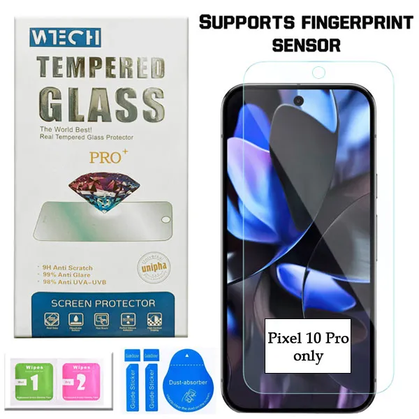 [SP1-41817] SP Clear FP Unlock Tempered Glass for Google Pixel 10 Pro