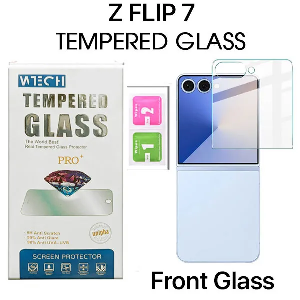 [SP1-41241] SP Clear FP Unlock Tempered Glass for Samsung Galaxy Z Flip 7