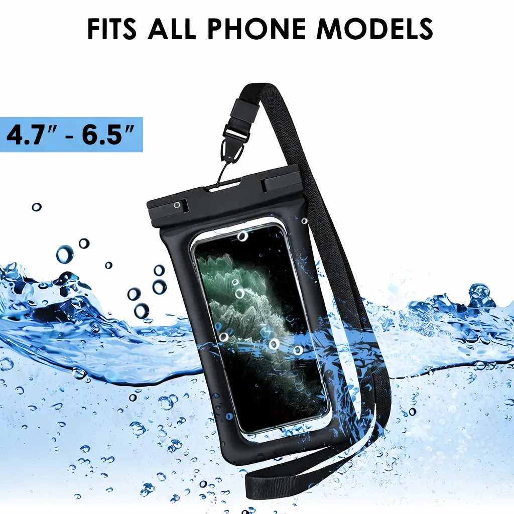 [WP1-19637] WP Black WP Waterproof Pouch for Apple iPhone 11 (6.1)