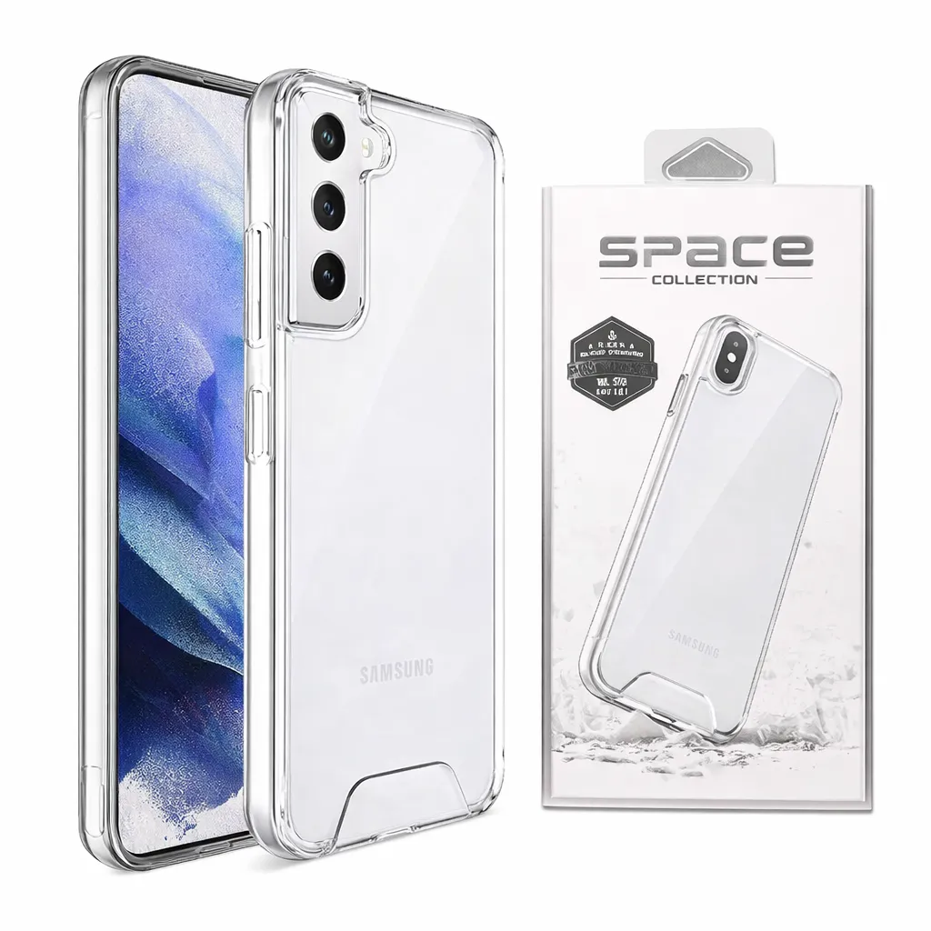 OTCR Clear Space Case for Samsung Galaxy S24