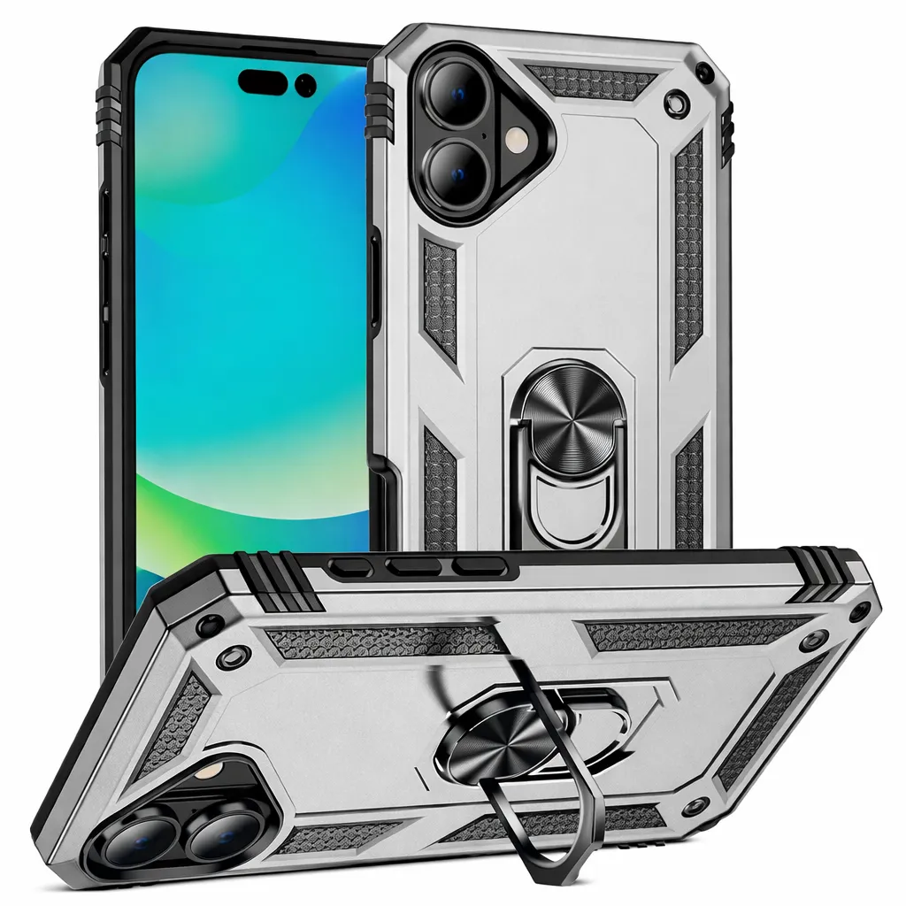 OTCR Grey Anti-Drop Hybr ... for Apple iPhone 17