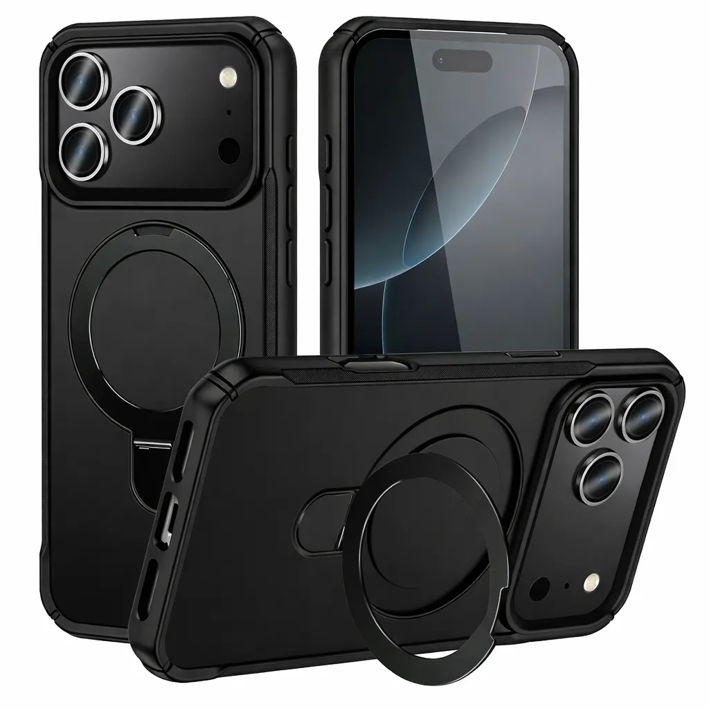 [OTCR143-40671] OTCR Black Magsafe V ... for Apple iPhone 17 Pro