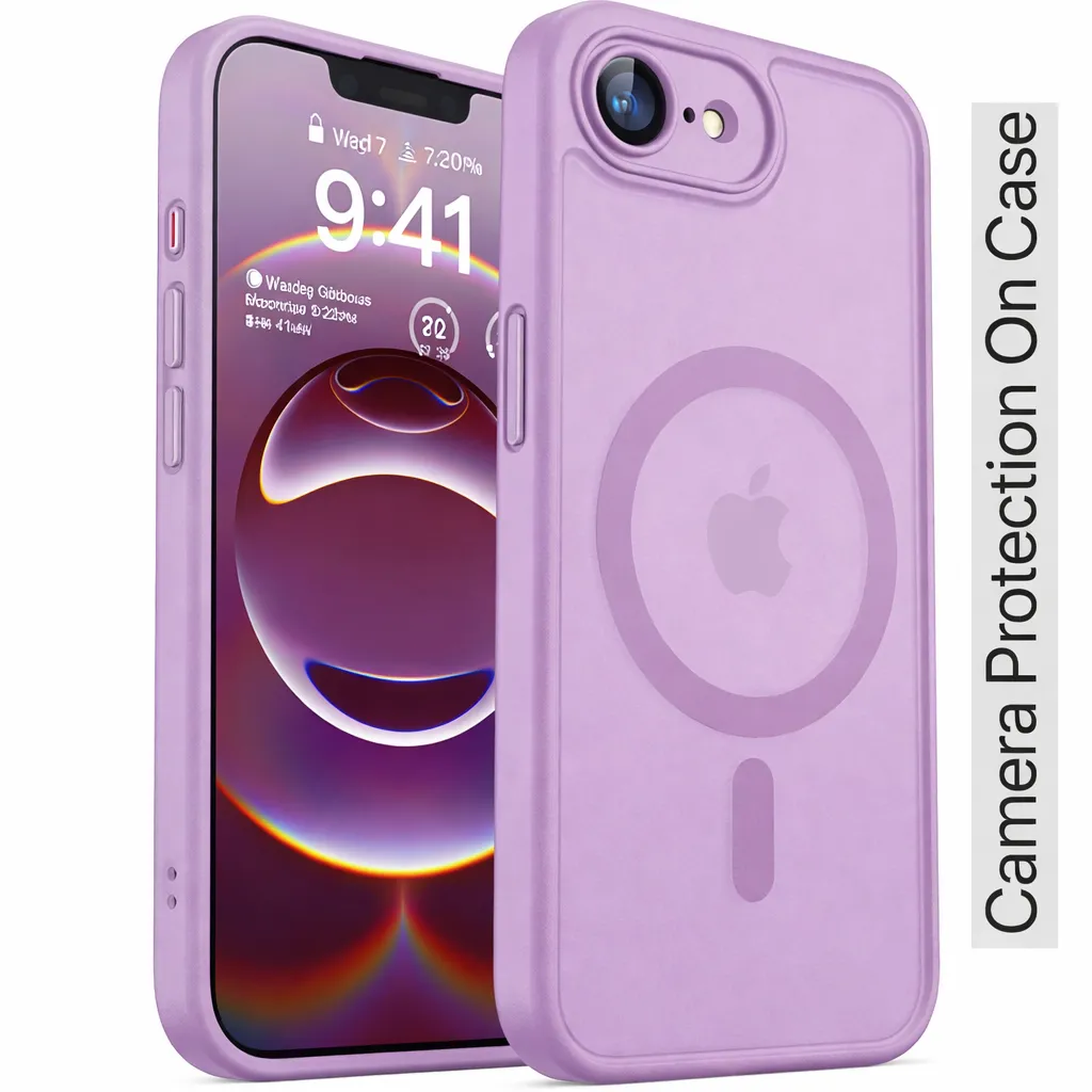[OTCR76-37919] OTCR Light Purple Matt  ... for Apple iPhone 16e