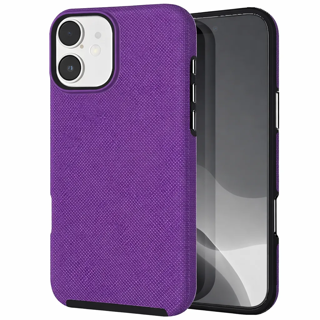 [OTCR16-40345] OTCR Purple Dotted Comm Case for Apple iPhone 17