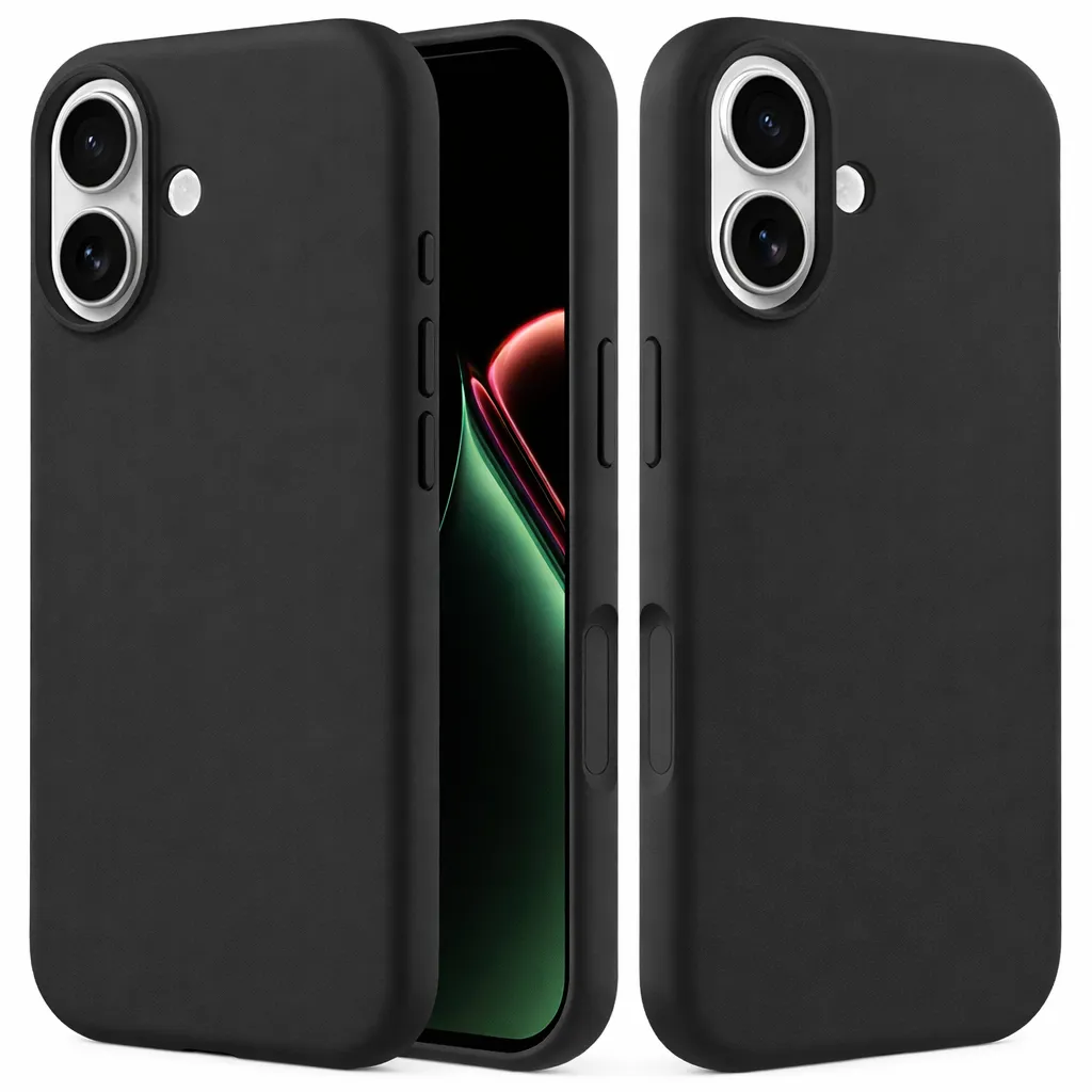 TPU Black Premium Liquid ... for Apple iPhone 17