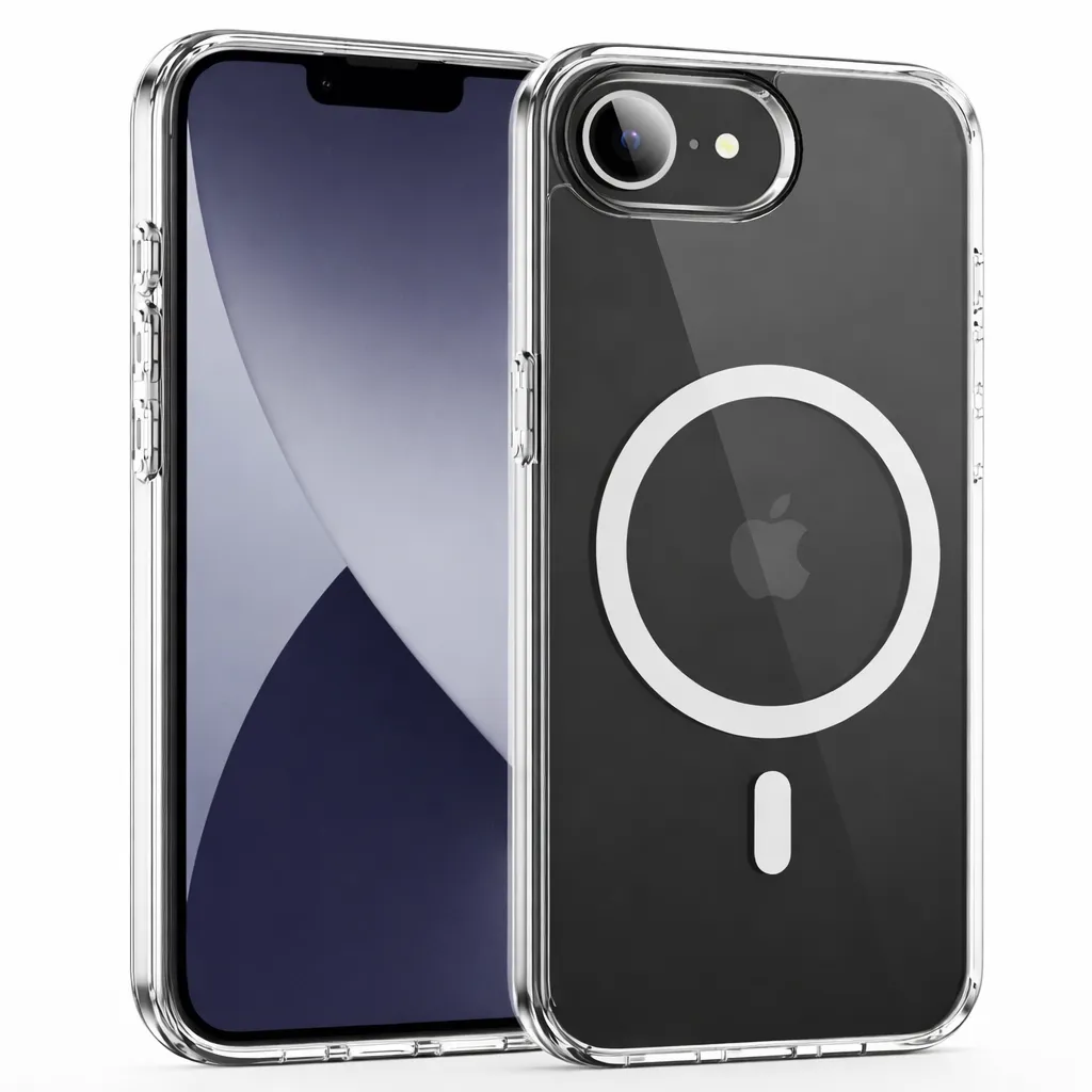 OTCR Clear Transparent  ... for Apple iPhone 16e