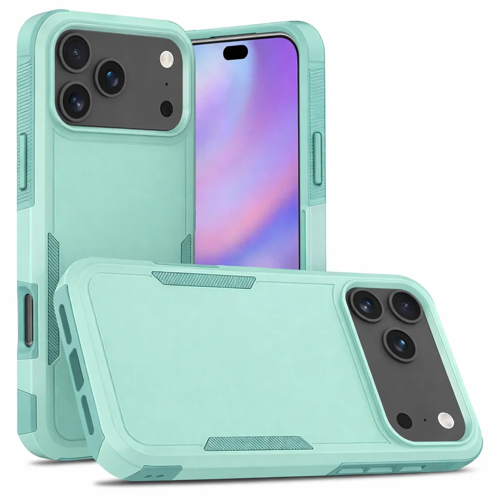 OTCR Teal Comm Lite Case for Apple iPhone 17 Pro