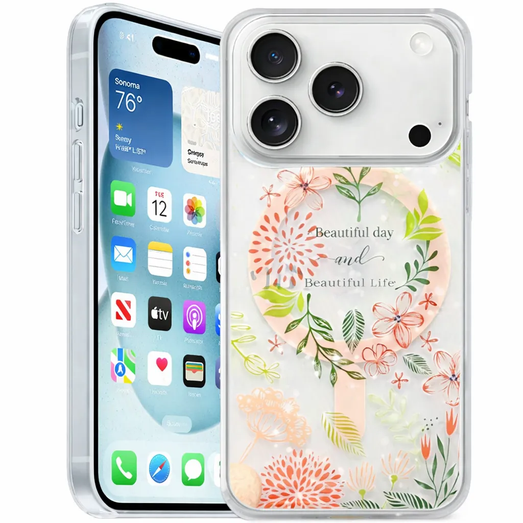 OTCR Beautif ... et Case Apple iPhone 17 Pro Max