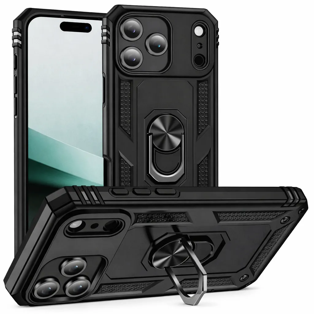 OTCR Black Anti- ... for Apple iPhone 17 Pro Max