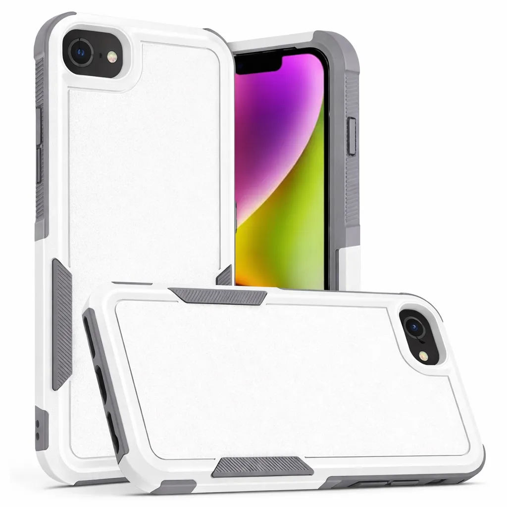 OTCR White Comm Lite Case for Apple iPhone 16e